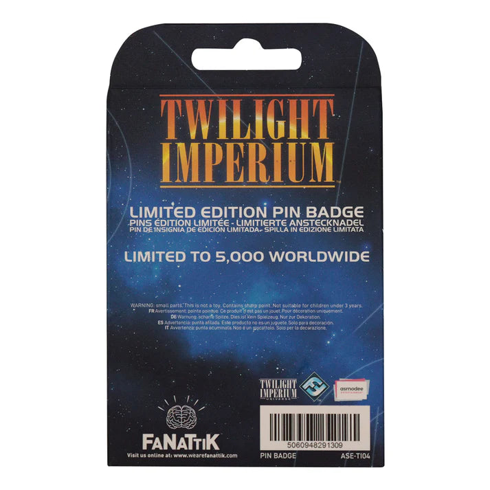 Twilight Imperium Speaker Limited Edition Pin Badge