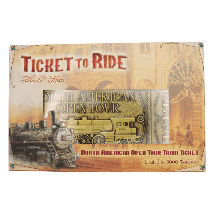 Ticket to Ride North American Open Tour Ticket