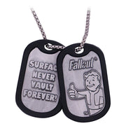 Fallout Vault-Tec Metal Dog Tags