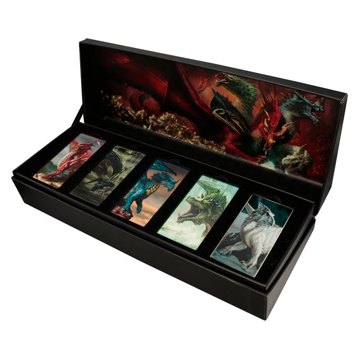 Dungeons & Dragons Limited-Edition Set of 5 Chromatic Dragons Ingots
