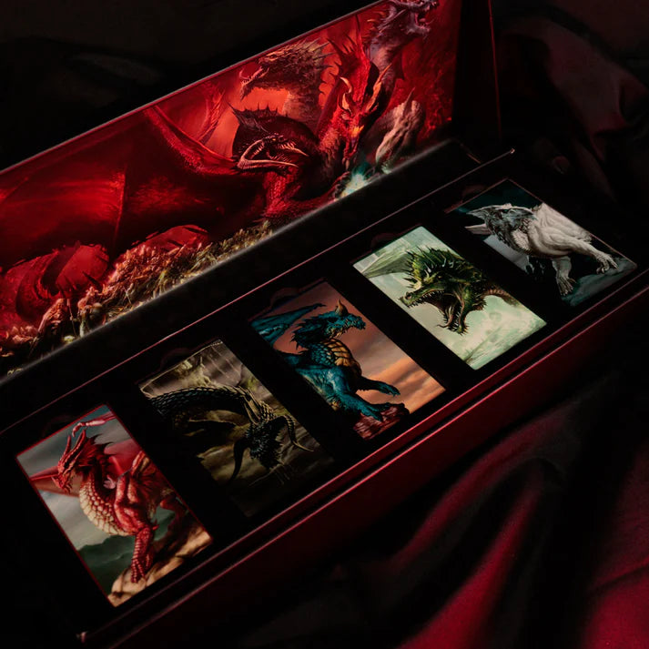 Dungeons & Dragons Limited-Edition Set of 5 Chromatic Dragons Ingots