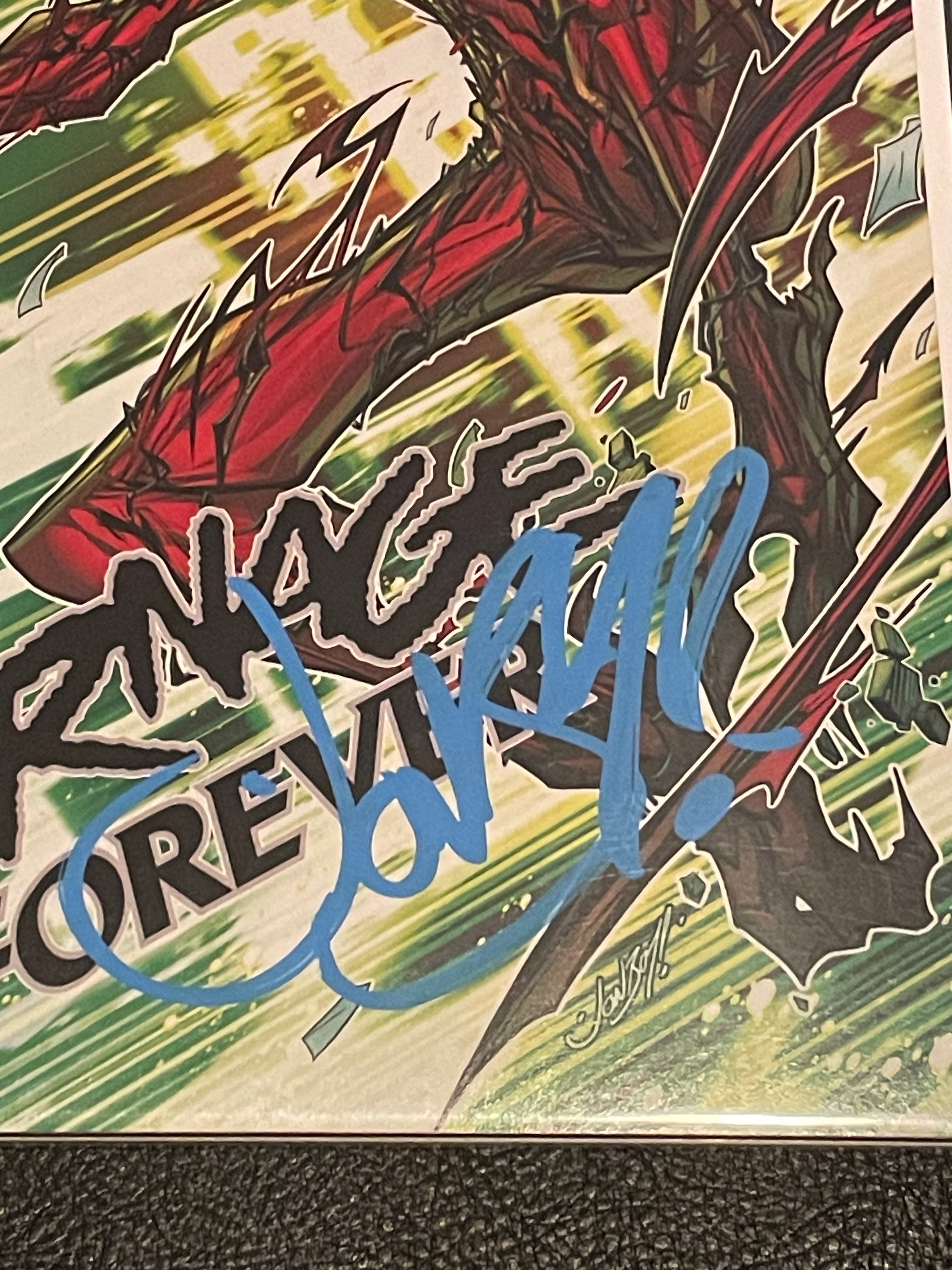 CARNAGE FOREVER #1, 1:50 Variant Cover Signed Limited Edition by Jonboy Meyers