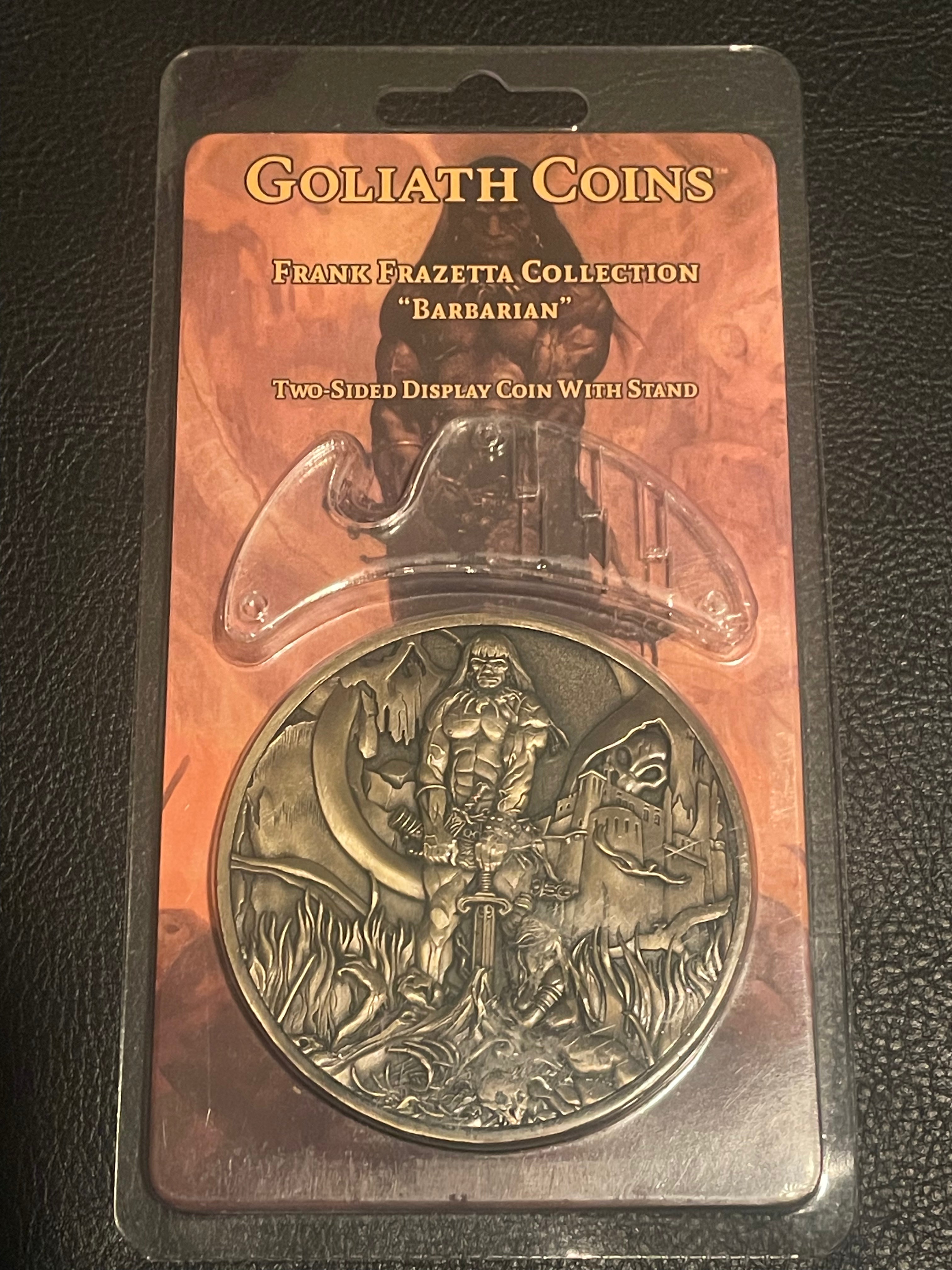 Frank Frazetta Collection The Barbarian Limited Edition Coin from Goliath Coins