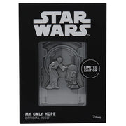 Star Wars Princess Leia & R2-D2 Limited Edition My Only Hope Ingot