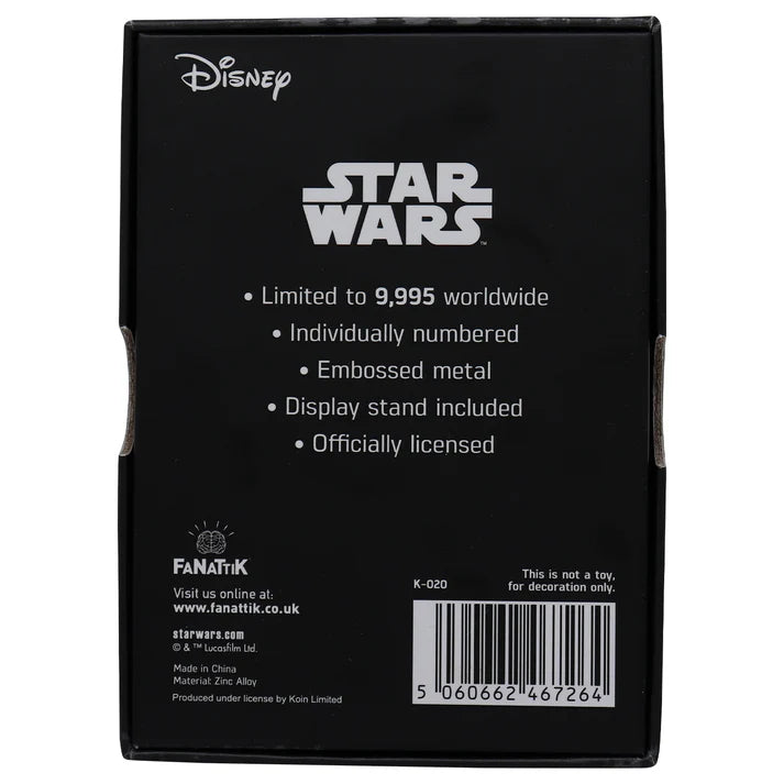 Star Wars Millennium Falcon Limited Edition Ingot