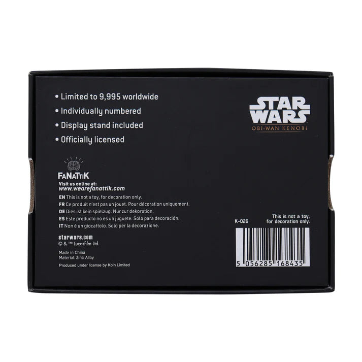 Star Wars Obi-Wan Kenobi vs. Darth Vader Limited Edition Ingot
