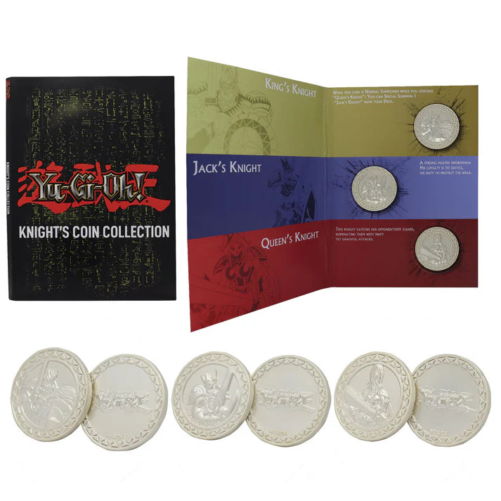 Yu-Gi-Oh! Knights .999 Silver Plated 3 Coin Album