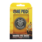 One Piece Marine Limited Edition Individually Numbered Pin Badge