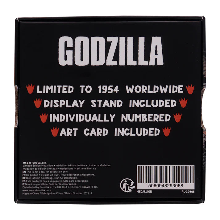 Godzilla Limited Edition Medallion