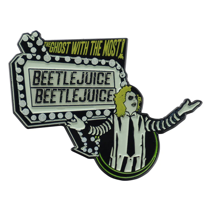 BeetleJuice Limited Edition Pin Badge