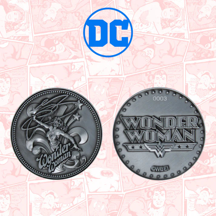WONDER WOMAN Limited Edition Collectible Coin
