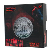 Batman City of Gotham Limited Edition Individually Numbered Medallion