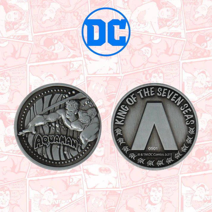 Aquaman Limited Edition Collectible Coin