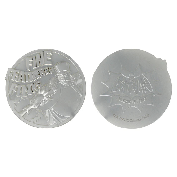 Batman Classic TV Series The Penguin Limited Edition .999 Silver Plated Medallion