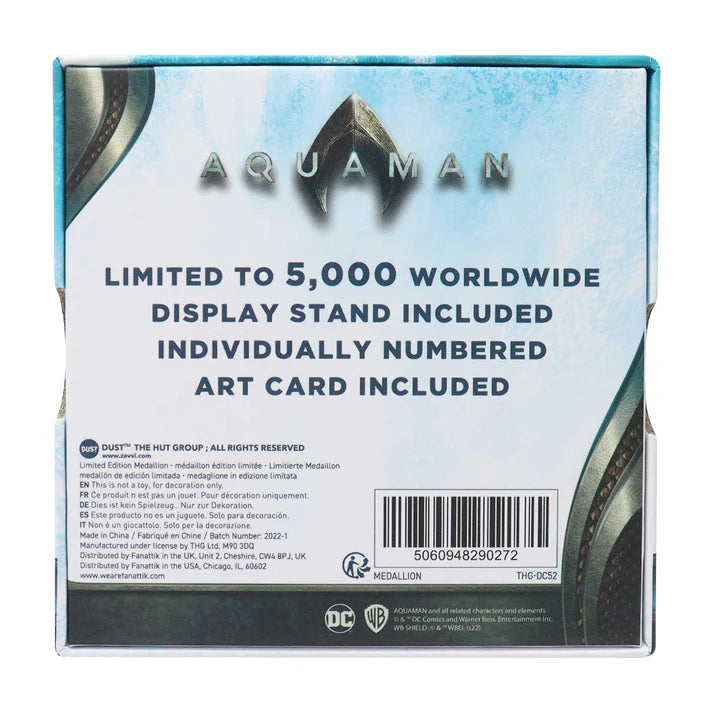Aquaman (Jason Momoa) Limited Edition Medallion