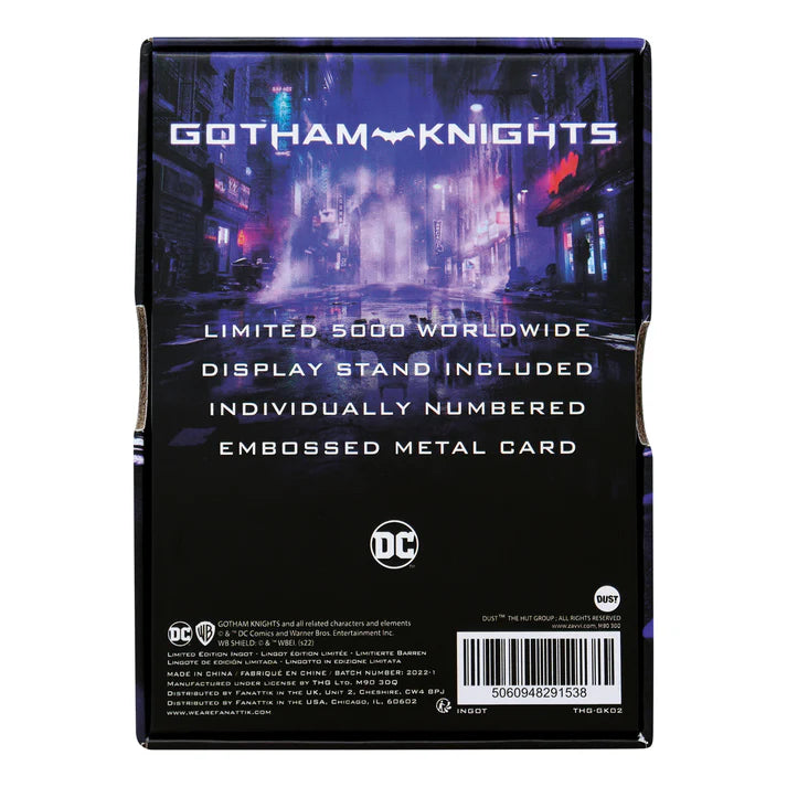 Batman Gotham Knights Limited Edition Insignia Ingot