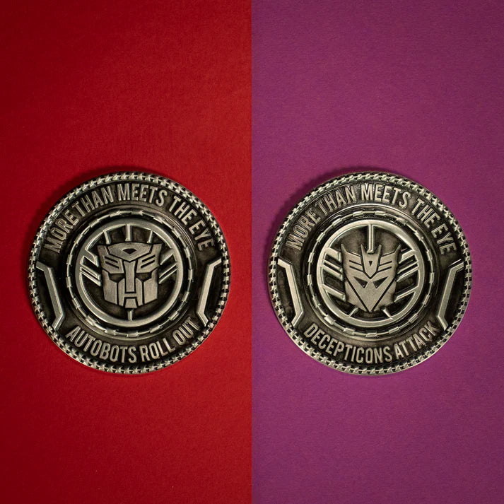 Transformers More Than Meets The Eye Limited Edition Medallion Set