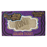 Willy Wonka and the Chocolate Factory Collector's Edition Replica Golden Ticket