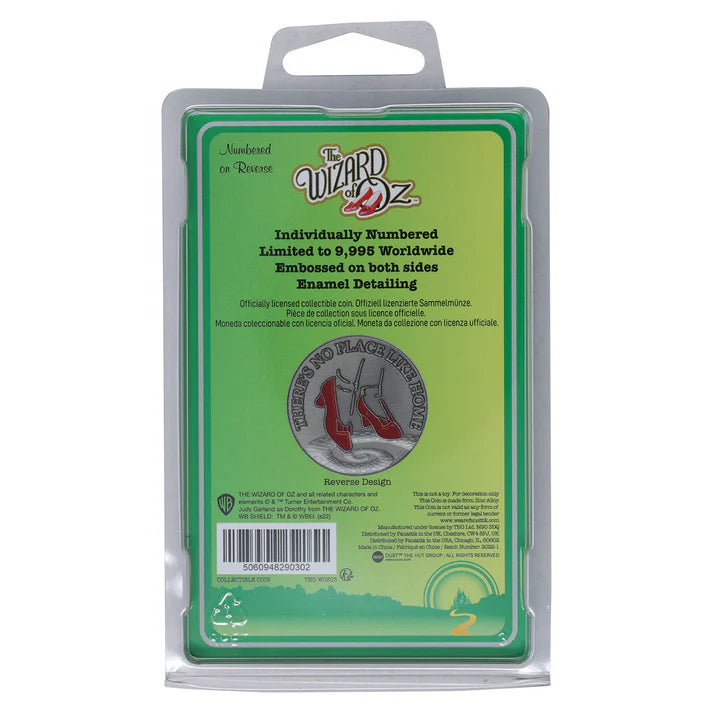 Wizard of Oz Ruby Slippers Limited Edition Collectible Coin