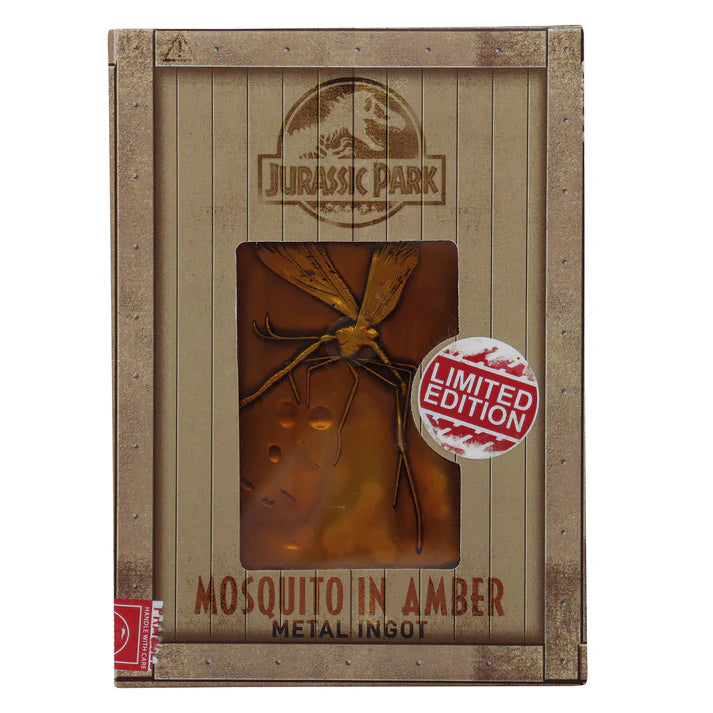Jurassic Park Limited Edition Mosquito in Amber Ingot