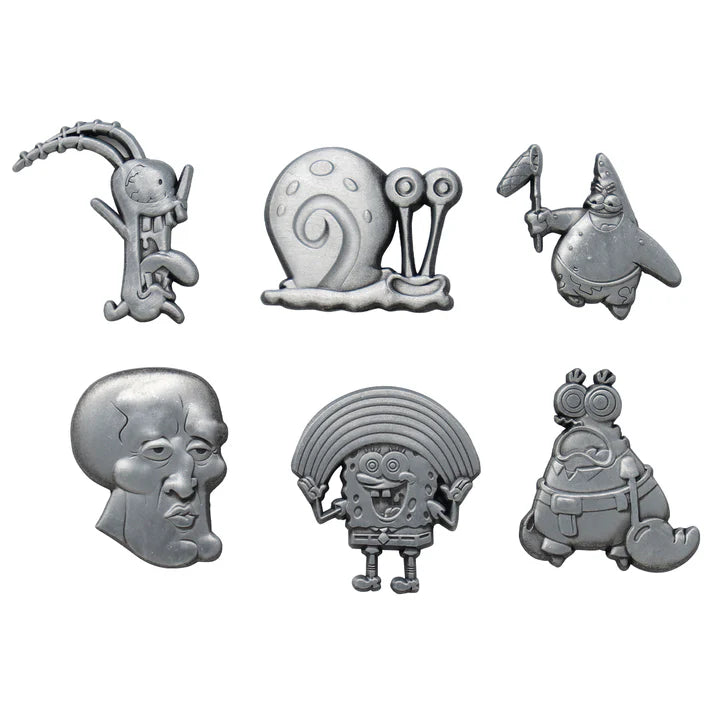 SpongeBob SquarePants Limited Edition Set of 6 Pin Badges