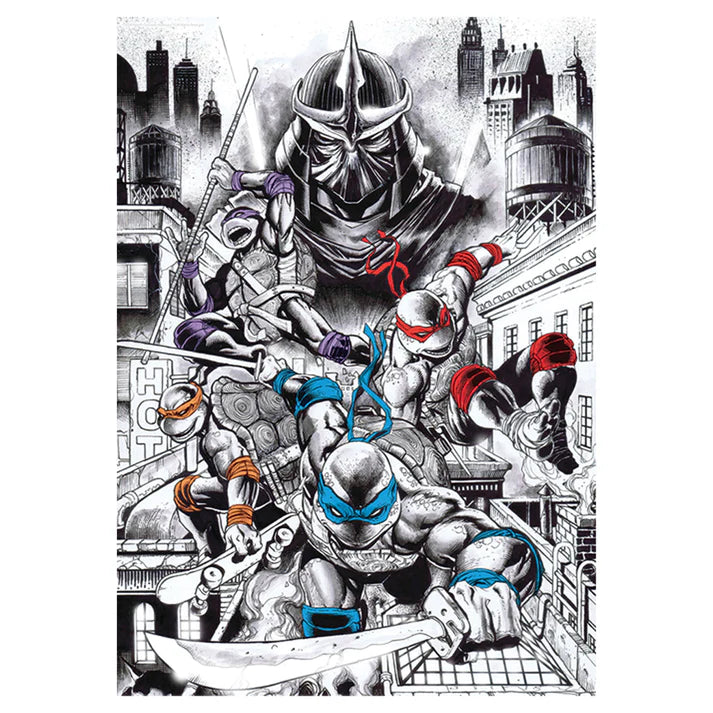 Teenage Mutant Ninja Turtles 40th Anniversary Limited Edition Individually Numbered Art Print 1