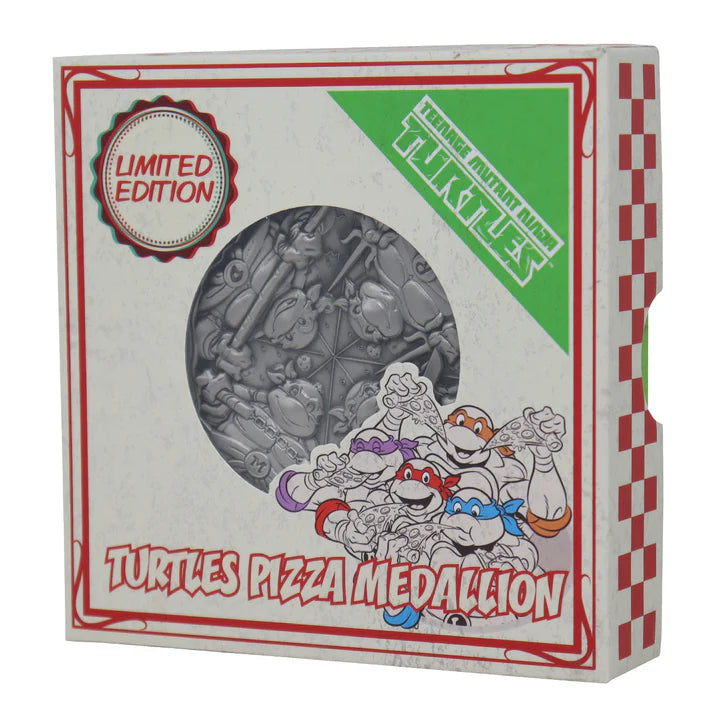 Teenage Mutant Ninja Turtles Limited Edition Individually Numbered Pizza Medallion