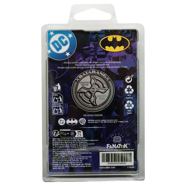 Batman Caped Crusader Limited Edition Coin