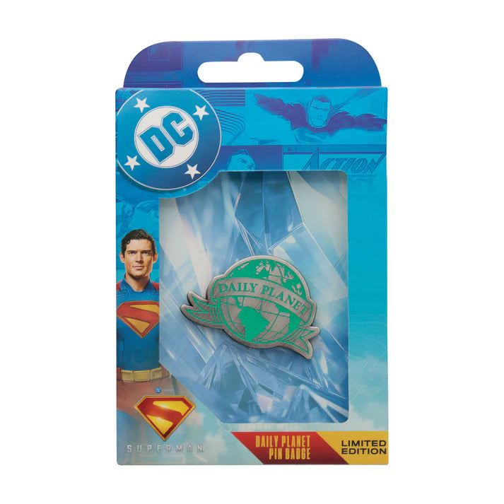 Superman 2025 Daily Planet Limited Edition Individually Numbered Pin Badge