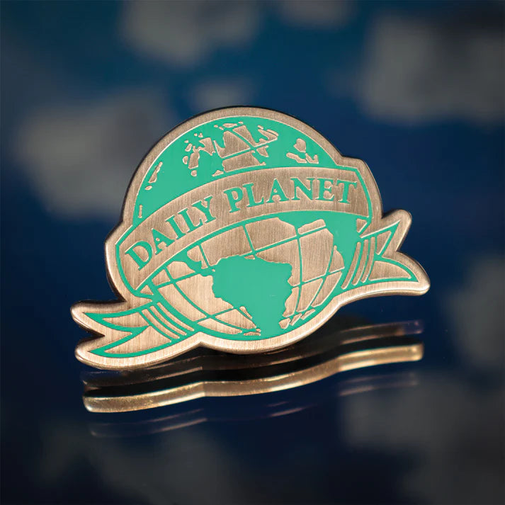 Superman 2025 Daily Planet Limited Edition Individually Numbered Pin Badge