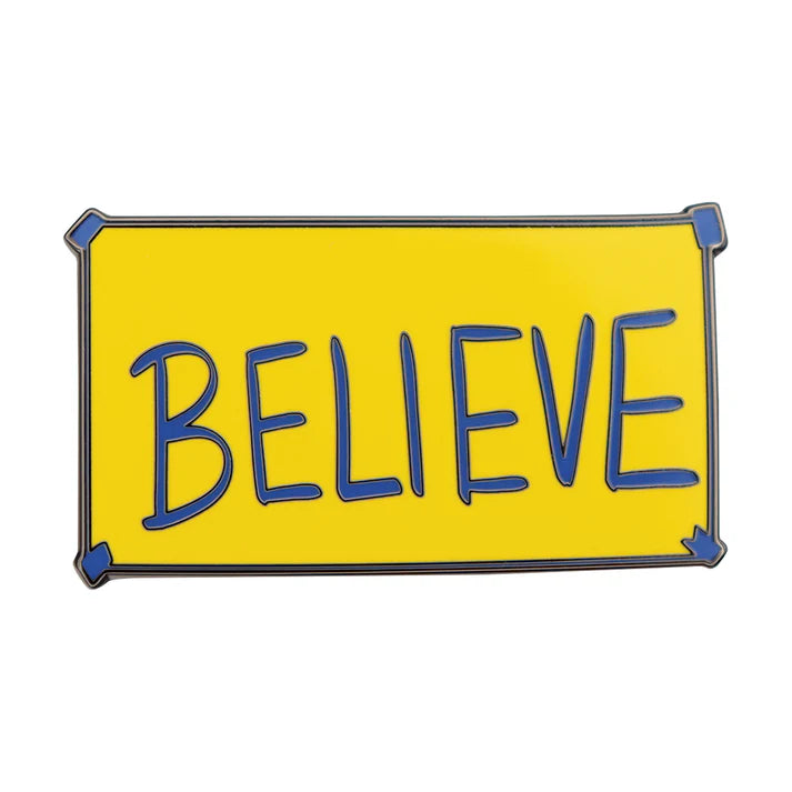 Ted Lasso Believe Sign Limited Edition Individually Numbered Pin Badge