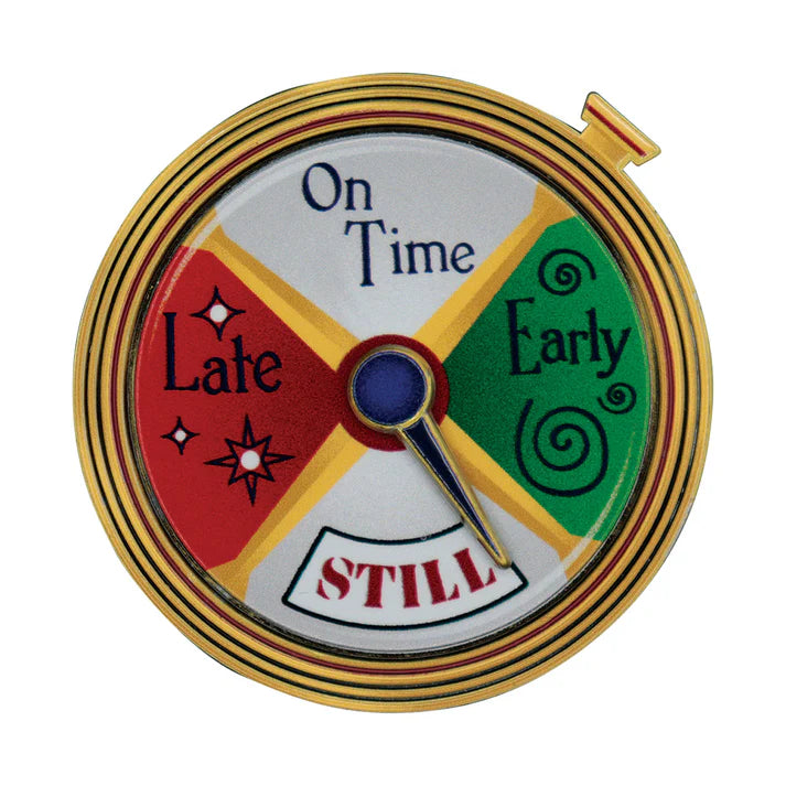 Polar Express Conductor's Stopwatch Spinning Limited Edition Pin Badge