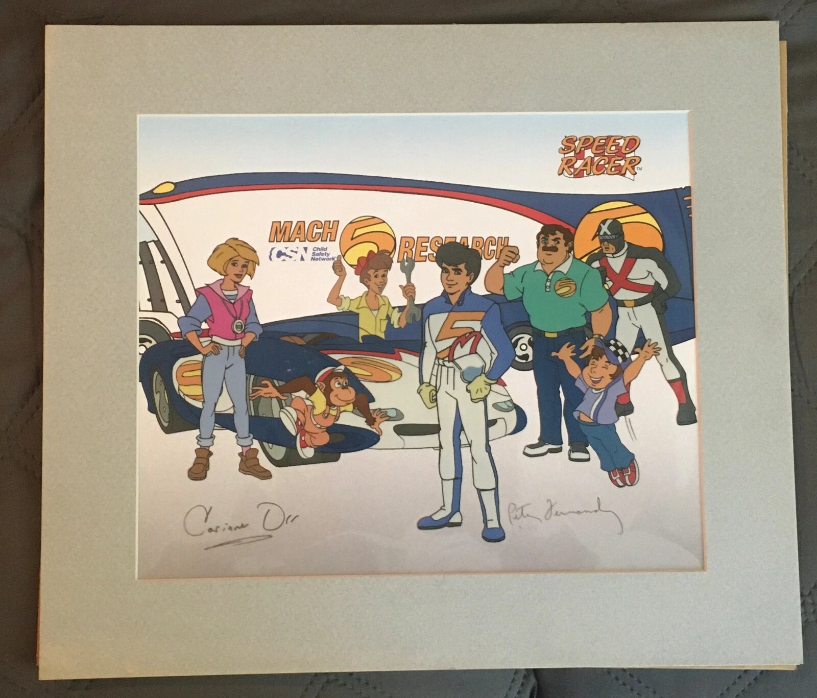 SPEED RACER MACH 5 LIMITED EDITION ANIMATION CEL SERI-CEL