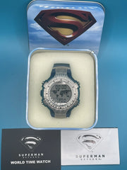 SUPERMAN RETURNS WORLD TIME WATCH 2006 NATO HOLLYWOOD EXECUTIVE PROMO