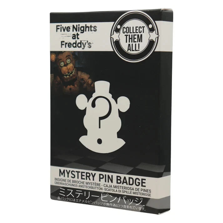 Five Nights at Freddy's Mystery Pin Badge CDU Containing 12 Blind Boxes