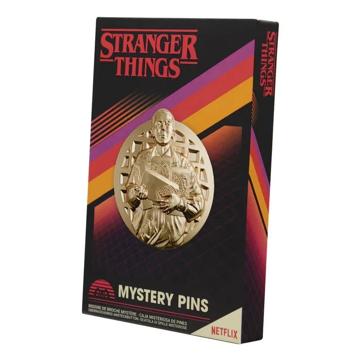 Stranger Things Mystery Pin Badges CDU Containing 12 Blind Boxes