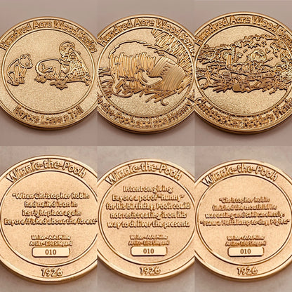 2. The Hundred Acre Wood 3 Coin Set Featuring Winnie-The-Pooh