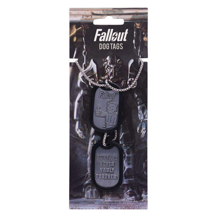 Fallout Vault-Tec Metal Dog Tags