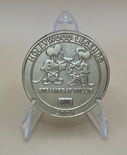 1. Steamboat Willie Coin - The Hollywood Legends Series