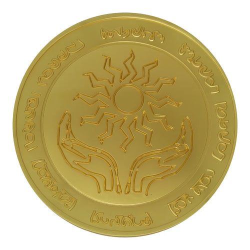 2. Dungeons & Dragons 24k Gold Plated Amulet of Health Medallion