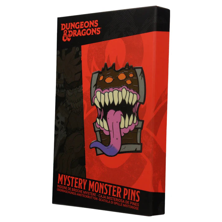 Dungeons & Dragons 50th Anniversary Mystery Pin Badge CDU Containing 12 Blind Boxes