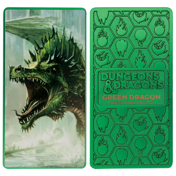 Dungeons & Dragons Limited-Edition Set of 5 Chromatic Dragons Ingots