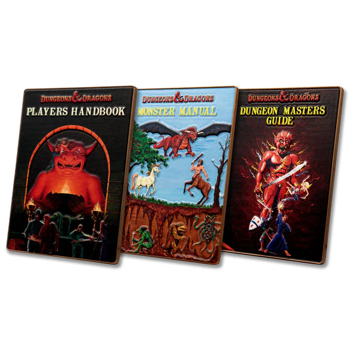 Dungeons & Dragons 50th Anniversary 1st Edition Book Cover Ingot Set