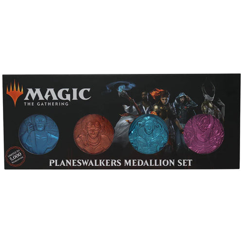 1. Magic: The Gathering Limited Edition Planeswalkers Medallion Set