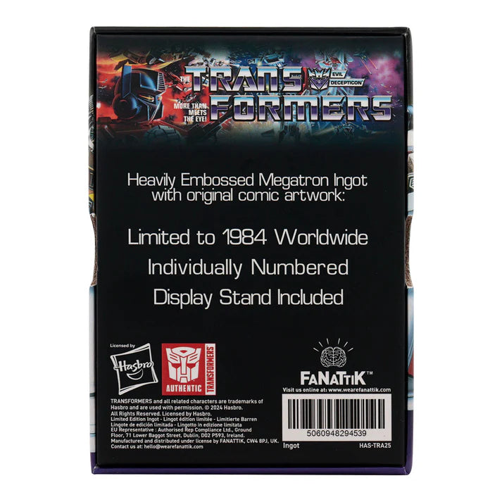 5. Transformers 40th Anniversary Decepticons Ingot