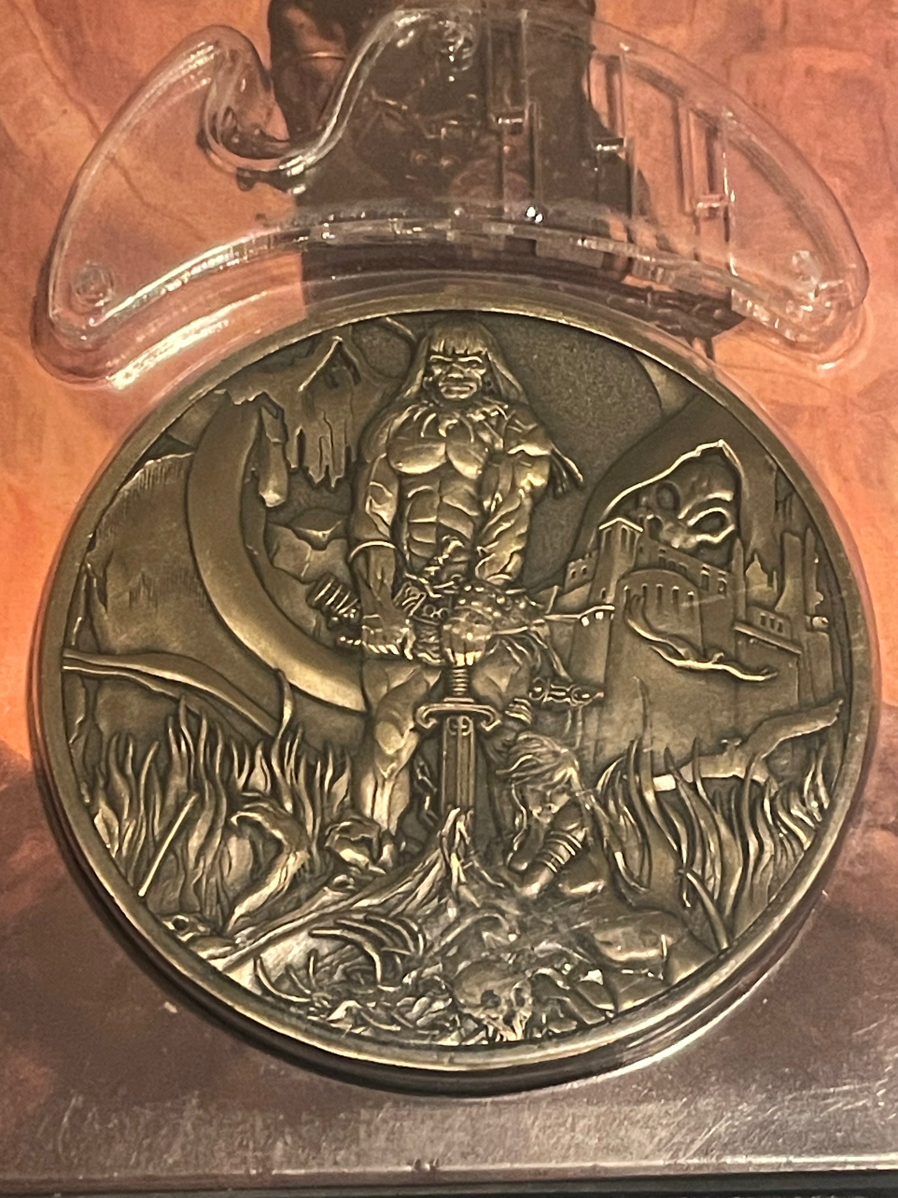 Frank Frazetta Collection The Barbarian Limited Edition Coin from Goliath Coins