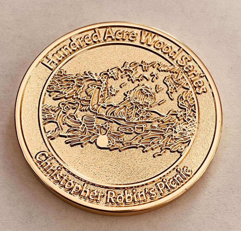 Hundred Acre Wood Limited Edition 3 Coin Set Individually Numbered Featuring Winnie-The-Pooh