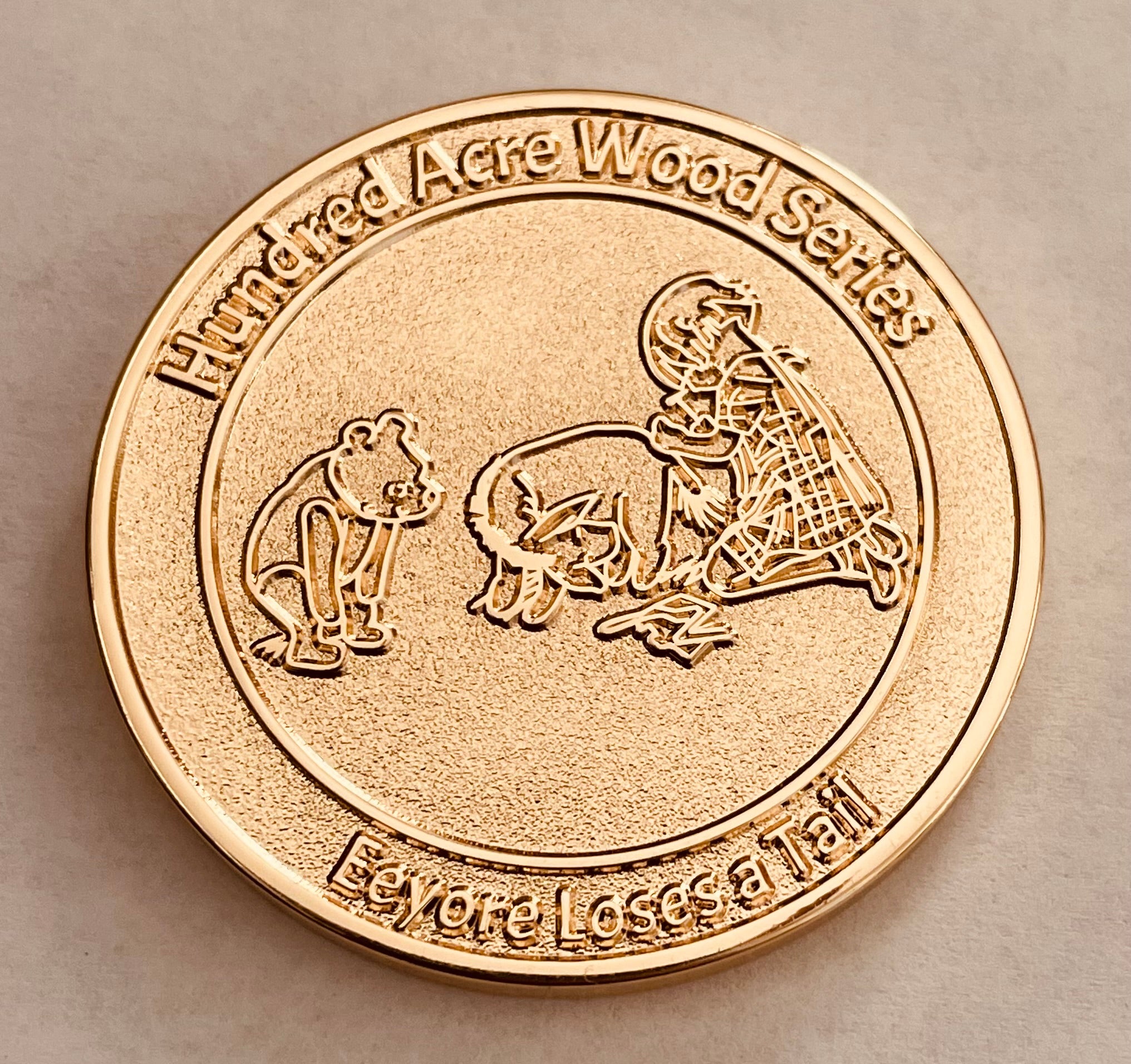 Hundred Acre Wood Limited Edition 3 Coin Set Individually Numbered Featuring Winnie-The-Pooh