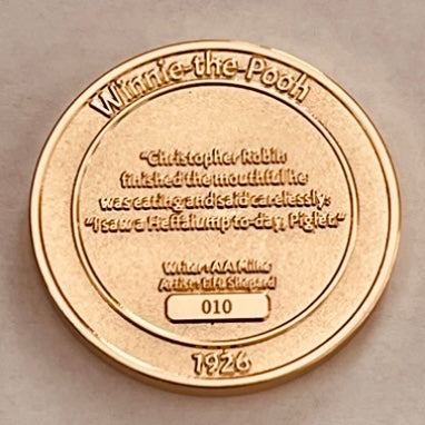 Hundred Acre Wood Limited Edition 3 Coin Set Individually Numbered Featuring Winnie-The-Pooh