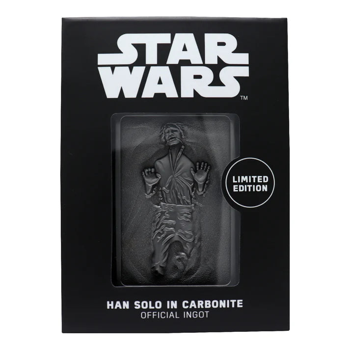 8. Star Wars Limited Edition Han Solo in Carbonite Ingot